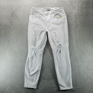 Judy Blue White Skinny Jeans